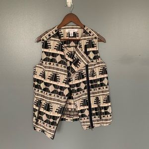 Kenneth Cole Reaction Zip Up Vest Size Small